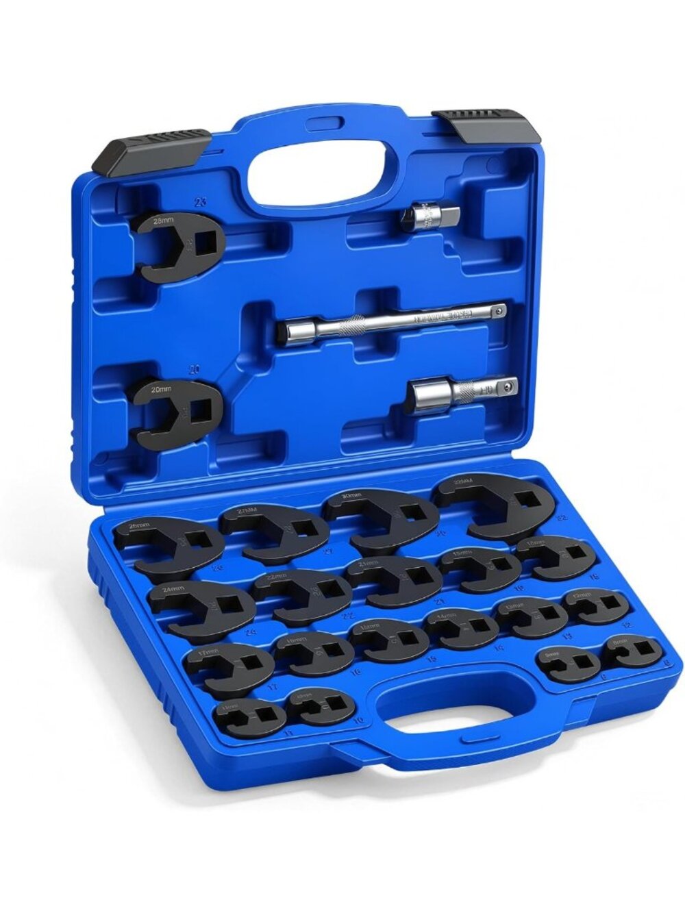 3/8" Drive Crows Foot Wrench Set - Durable, Versatile Tool for Mechanics & DIY